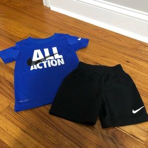 Nike boys short set